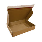 Reliabag Self Seal Corrugated Literature Mailer Boxes - 15.125" L x 11.125" W x 3" H - Kraft - 40 Pack-Lightweight, Eco-friendly, Sustainable and Sturdy