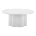 Zuo Palmier Coffee Table - White-3 year limited warranty