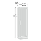 Sauder HomePlus Storage Cabinet - Raven Oak-8