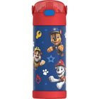 Thermos FUNtainer Vacuum Insulated Stainless Steel Water Bottle - 410mL - Paw Patrol-Leak-proof when closed