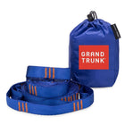 Grand Trunk Trunk Straps - Blue-Tree-friendly webbing strap