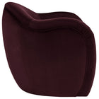 Modway Compose Performance Velvet Accent Chair - Mulberry-French Piping Trim