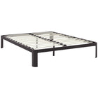 Modway Corinne Full Bed Frame - Brown-Modern Platform Bed Frame