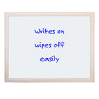 Flipside Crestline Wood Framed Dry Erase Board - 18" x 24"-Features a hand crafted wood frame.