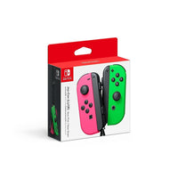 Nintendo Switch Left & Right Joy-Con Controllers, Neon Green/Pink-The versatile Joy-Con offer multiple surprising new ways for players to have fun