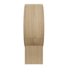 Modway Aperture Round Alcove Accent Chair - Natural/Ivory-Designed For Wall Placement