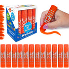 Kwik Stix Solid Tempera Paint Sticks - Orange - 12/Pack - 2 Pack-5