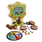 Educational Insights - The Sneaky, Snacky Squirrel Game-Includes Sneaky Squirrel Squeezer, 20 coloured acorns, 4 logs, spinner, game board, and multilingual instruction guide