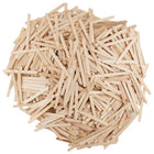 Creativity Street - Bâtonnets de bricolage réguliers économiques - 4,5 po L x 0,375 po l - naturel - Paquet de 1000-Conçu pour une multitude de projets de bricolage et d'artisanat 