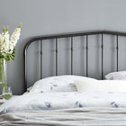Modway Lennon Metal King Headboard - Black-Contemporary Modern Style