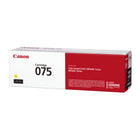 Canon 075 Toner Cartridge Standard Yield - Yellow-In the Box - Canon Genuine Toner 075 Yellow 