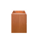 Modway Scenic 36" Wall-Mount Bathroom Vanity Cabinet - Cherry/Walnut-Sink Basin Not Included