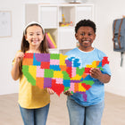 Plus-Plus Plus-Plus Puzzle By Number - Map of the United States - Set of 1400 Pieces-Grade 2+