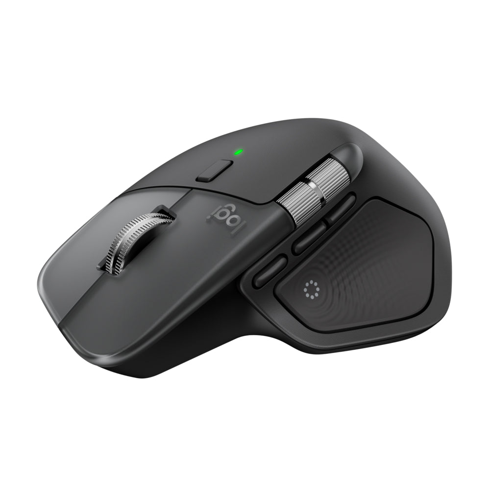 Logitech MX Master 4 for Mac - Ergonomic Bluetooth Mouse - Space