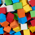 Koplow Games Foam Blank Dice - Assorted Color - 16mm - Bag of 200 -Each blank foam die is 16mm (5/8")