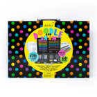 Art 101 Doodle & Draw - 60-Piece Art Set-This set includes 12 bullet-tip Perma Markers which are alcohol-based, lay down vibrant and saturated, and can be used on a variety of surfaces such as paper, wood, canvas, and plastic