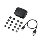 Audio-Technica Wireless Earbuds - Black-6.5 hr Battery Life + 13.5 hrs of Case Charging