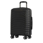 Air Canada Jasper 20" Hardside Carry-on Spinner Luggage  - Black-Constructed in durable & lightweight Polypropylene material