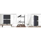 ShoppingAll SA-D285 Adjustable Dual Monitor Standing Mount Extra Tall 31.5" Pole for Two Displays up to 32" - Black-10