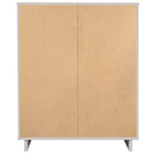Manhattan Comfort Granville 37.8" Modern Tall Dresser - Light Grey-17.72" L x 37.8" W x 48.98" H