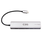C2G USB-C to HDMI Mini Docking Station - Grey-Supports HDMI with a maximum resolution of 4K at 60Hz