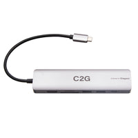 C2G USB-C to HDMI Mini Docking Station - Grey-Supports HDMI with a maximum resolution of 4K at 60Hz