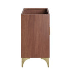 Modway Daylight 36" Bathroom Vanity Cabinet - Walnut-Fixtures Not Included