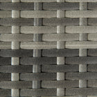Outsunny Patio Wicker End Table with Plastic Board Under the Full Woven Table Top - Mixed Grey-Table top with plastic board under can place magazines, cups & plates