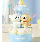 Yancang Maltese Couple Rotating Bluetooth Speaker-Bluetooth 5.3 technology provides stable wireless connectivity and clear audio transmission