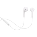 Basic Tech Wired Earbuds with Volume Control And Mic - White-Volume control