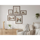 Decent Living Solid Wooden Picture Frame - 8" x 10" - Walnut Colour - 2 Pack-Style: Modern, Classic, Minimalist