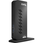 Plugable USB 3.0  USB-C Dual Monitor Universal Laptop Docking Station-Docking Station Dual Monitor—2x HDMI ports let you easily connect two HDMI monitors, even if your computer only supports one output like an M1, M2, or M3 Mac. Supports resolutions up to 1920x1200, lower resolutions such 1080p (1920x1080) are also supported