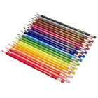 Cra-Z-Art Erasable Coloured Pencils - Assorted Colours - Set of 24-School quality, ideal for drawing, coloring and other school-related activities