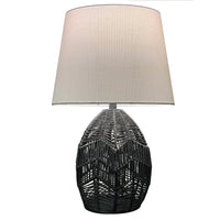 Dainolite Tillie Transitional Desk Lamp - Black-Easy Assembly and Installation