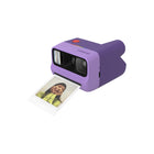 Polaroid Go Generation 3 Instant Camera - Purple-Selfie mirror and powerful flash. No more cropped heads! The front-facing selfie mirror ensures that your face is always centered, while the powerful built-in flash guarantees sharp shots in any light