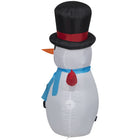 GEMMY Airblown Inflatable Christmas Snowman - 42"-Deflates for easy storage