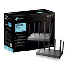 TP-Link BE6500 Dual-Band Wi-Fi 7 Router-Easy Setup and Use: Network management has never been easier with the Tether app