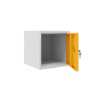 Ceha Canada 15" Cube locker - Yellow-SECURE CYLINDER LOCK: Includes a reliable cylinder lock with 2 keys for added security