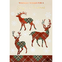 Rosedale Christmas Greeting Cards/Envelopes - 5-1/2" x 8" - Reindeer - 12 Pack-Premium quality greeting cards