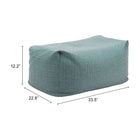 Zuo Aroz Ottoman - Green-8