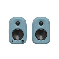 Kanto Powered Desktop Speakers with USB-C, RCA, Bluetooth 5.3 and Headphone Out - Cornflower - 2 Pack-3/4" Silk Dome Tweeters