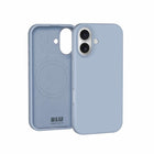Blu Element Silicone Compatible with MagSafe Case for iPhone 17 - Pastel Blue-Microfibre lining to prevent scratches