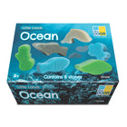 Yellow Door Little Lands Ocean 8-Piece Set-They will inspire curiosity and conversation as you create small world ocean habitats for watery adventures and use as a springboard for learning more about these amazing sea creatures and the challenges they face.