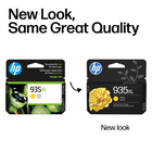 HP 935XL Yellow High Yield Original Ink Cartridge (C2P26AN)-The unmatched reliability of original HP ink cartridge means consistent convenience and better value