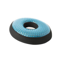 ObusForme Circular Gel Support Cushion-The high-density molded memory foam cushion with a cooling gel on top ensures optimal comfort and relaxation.