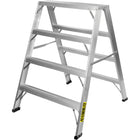 Featherlite 4' Industrial-Duty Aluminum Sawhorse/Steps-Nominal Height: 4'