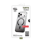 TUFF8 Gradient Mag Clear Case for iPhone 17 Pro Max - Clear Gradient-Premium material: Crafted from high-quality polycarbonate for enhanced durability, long-lasting performance and drop resistance