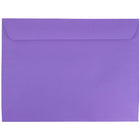 JAM Paper 9" x 12" Booklet Envelopes, Violet Purple Recycled, 1000 Pack (1531752B)-Colour: Violet Purple