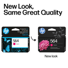 HP 564 Magenta Original Ink Cartridge (CB319WN)-HP Printer compatibility: HP Deskjet 3520, 3521, 3522, 3526. HP Officejet 4610, 4620, 4622. HP Photosmart 5510s, 5520, 5525, 6510, 6512, 6515, 6520, 6525, 7510, 7515, 7520, 7525, B8550, C6340, C6350, D7560, C510, B209, B210, C309, C310, C410.