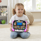 VTech Little Apps Light-Up Tablet - 5 Pack-Play music and sounds with piano keys and letter buttons; change the LED screen from red to purple, blue or pink, and watch the tablet glow